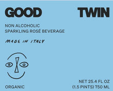 Load image into Gallery viewer, Good Twin Organic Non Alcoholic Sparkling Rosé