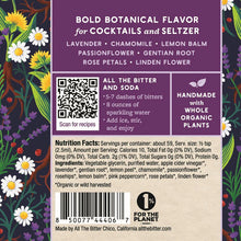 Load image into Gallery viewer, All the Bitter Lavender Chamomile Bitters (Non-Alcoholic)