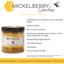 Load image into Gallery viewer, Mickelberry Gardens Bee Pollen - 3oz