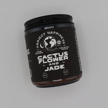 Load image into Gallery viewer, Project Happiness Cactus Flower and Jade - 8 oz Soy Candle - Floral Scent