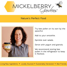 Load image into Gallery viewer, Mickelberry Gardens Bee Pollen - 3oz