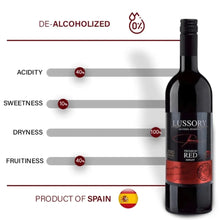 Load image into Gallery viewer, Lussory Premium Merlot Non-Alcoholic Red Wine