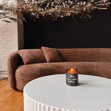 Load image into Gallery viewer, Project Happiness Spiced Honey and Tonka - 8 oz Soy Candle - Fall Scent