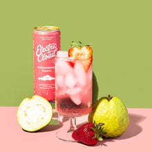 Load image into Gallery viewer, Electric Cloud Strawberry Guava CBD & Adaptogen Beverages