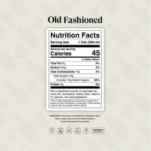 Load image into Gallery viewer, Spiritless Old Fashioned Pour-Over Cans
