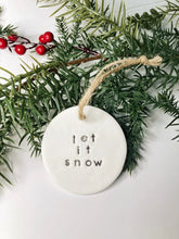 Load image into Gallery viewer, Sentimental White Ornament