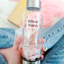 Load image into Gallery viewer, Eco-Friendly Re-Usable Crystal Ritual Water Bottle
