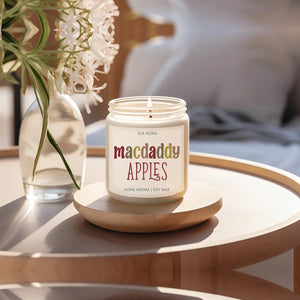 Gia Roma Soy Candles - MacDaddy Apples (McIntosh Apples)