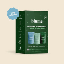 Load image into Gallery viewer, Blume Superfood Latte Trio Holiday Classics
