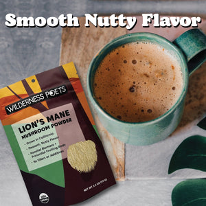 Wilderness Poets Organic Lion's Mane Mushroom Powder