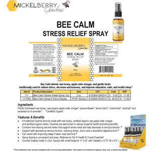 Mickelberry Gardens Bee Calm Stress Relief Spray