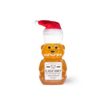 Load image into Gallery viewer, Big Bear Honey Holiday Santa Honey Bear - 2 oz
