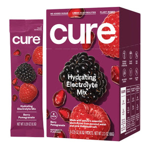 Cure Hydrating Electrolyte Drink Mix - Berry Pomegranate