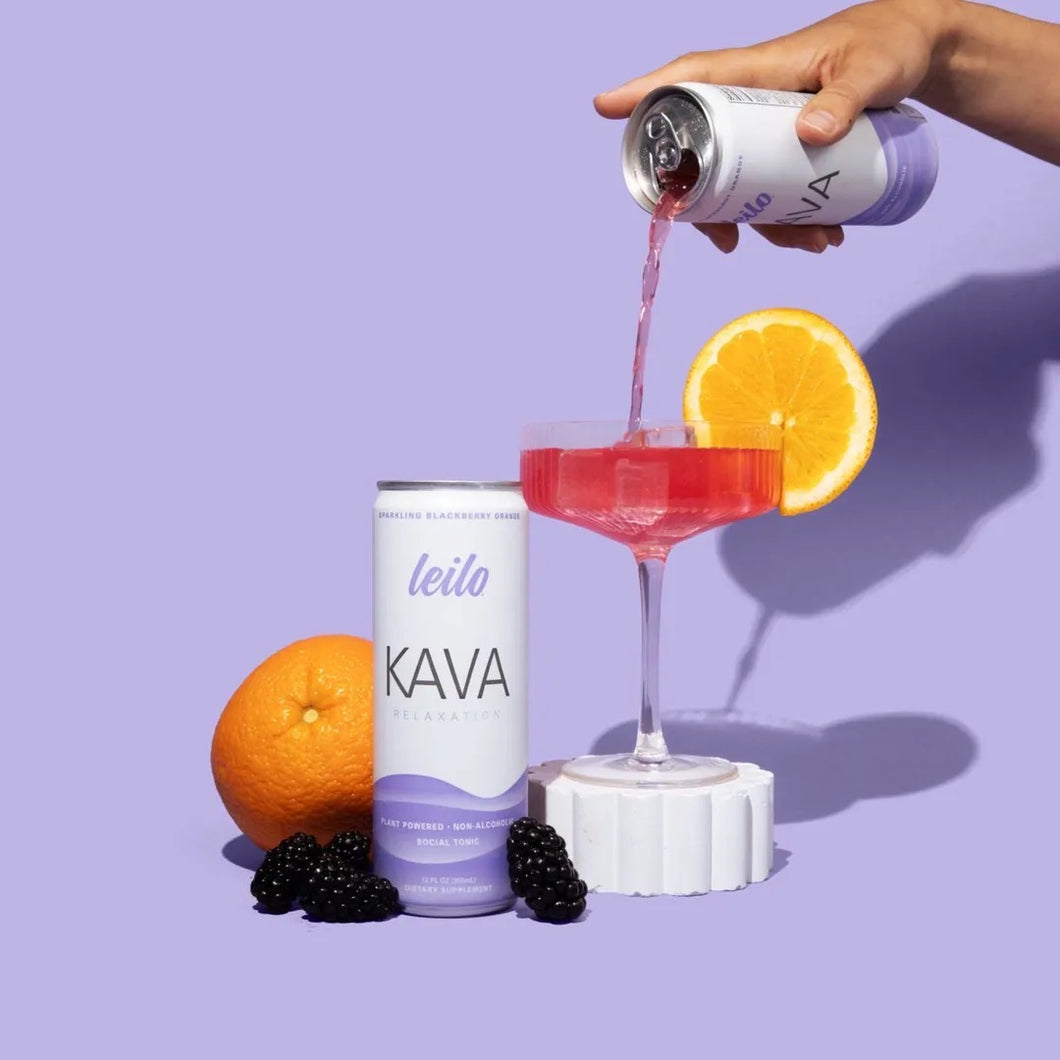 Leilo Sparkling Blackberry Orange