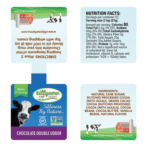 Sillycow Farms Double Udder Chocolate Hot Cocoa Mix