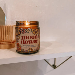 Poppy Rose Candle Co. Moon Flower