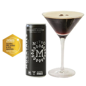 Mocktails Caffe Carnivale Espress0% Martini Nitro - 6.8 FL.OZ Can