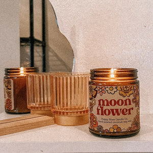 Poppy Rose Candle Co. Moon Flower