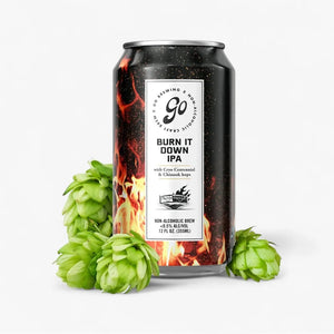 Go Brewing Burn It Down IPA - Carmel Malt & Tropical