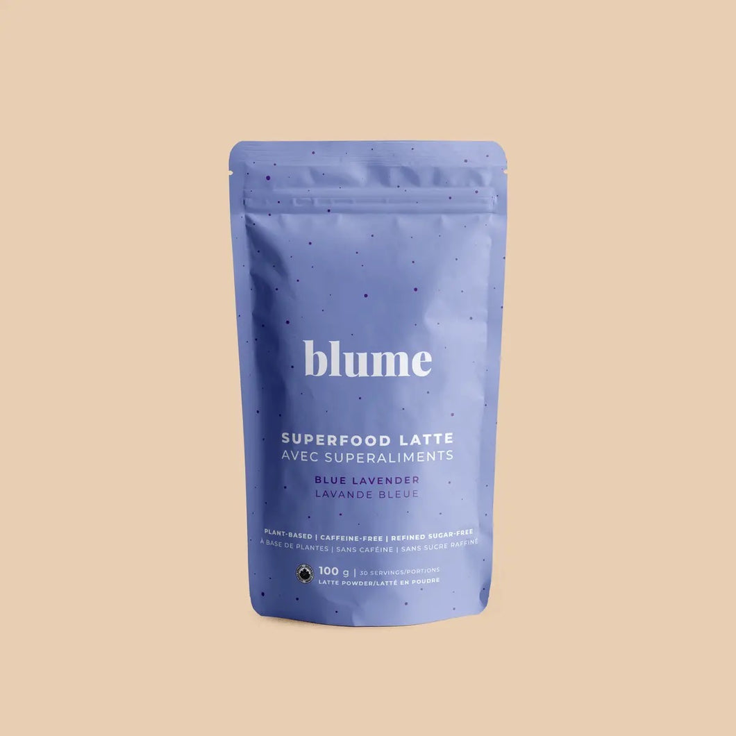 Blume - Superfood Latte Powder, Blue Lavender
