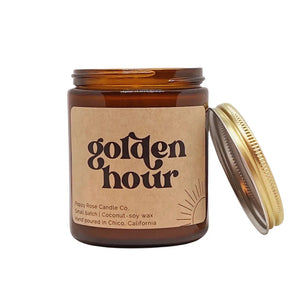 Poppy Rose Candle Co. Golden Hour