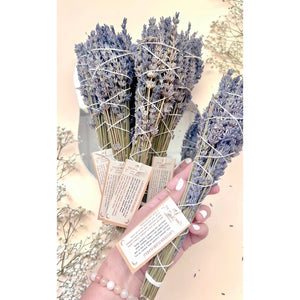 Lavender Elixir Bundle - Botanical Smoke Cleanser - Smudge