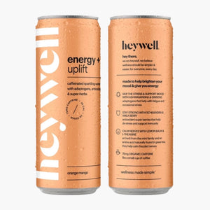 Heywell Energy + Lift Sparkling Orange Mango