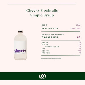 Cheeky Simple Syrup