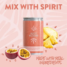Load image into Gallery viewer, Root Elixirs Pineapple Passionfruit Sparkling Mixer Can
