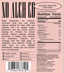 NoAlchCo Alcohol-Removed Rosé