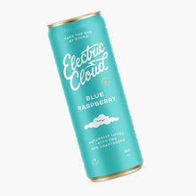 Load image into Gallery viewer, Electric Cloud Blue Raspberry CBD &amp; Adaptogen Beverages
