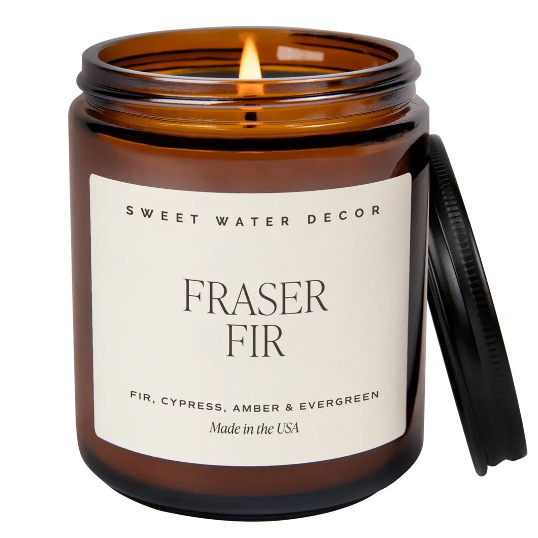 Sweet Water Decor Fraser Fir 9 oz Soy Candle