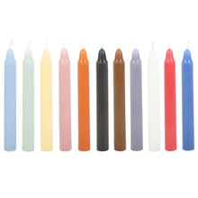 Load image into Gallery viewer, Pack of 12 Mixed Colour Magic Spell Candles
