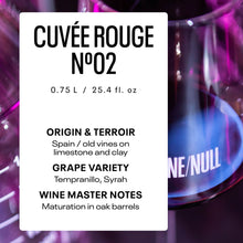 Load image into Gallery viewer, Kolonne Null Cuvee Rouge No. 2, Non-Alcoholic Red Wine
