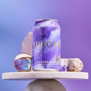 Aurora Lavender Orange Sparkling Hemp CBD Beverage