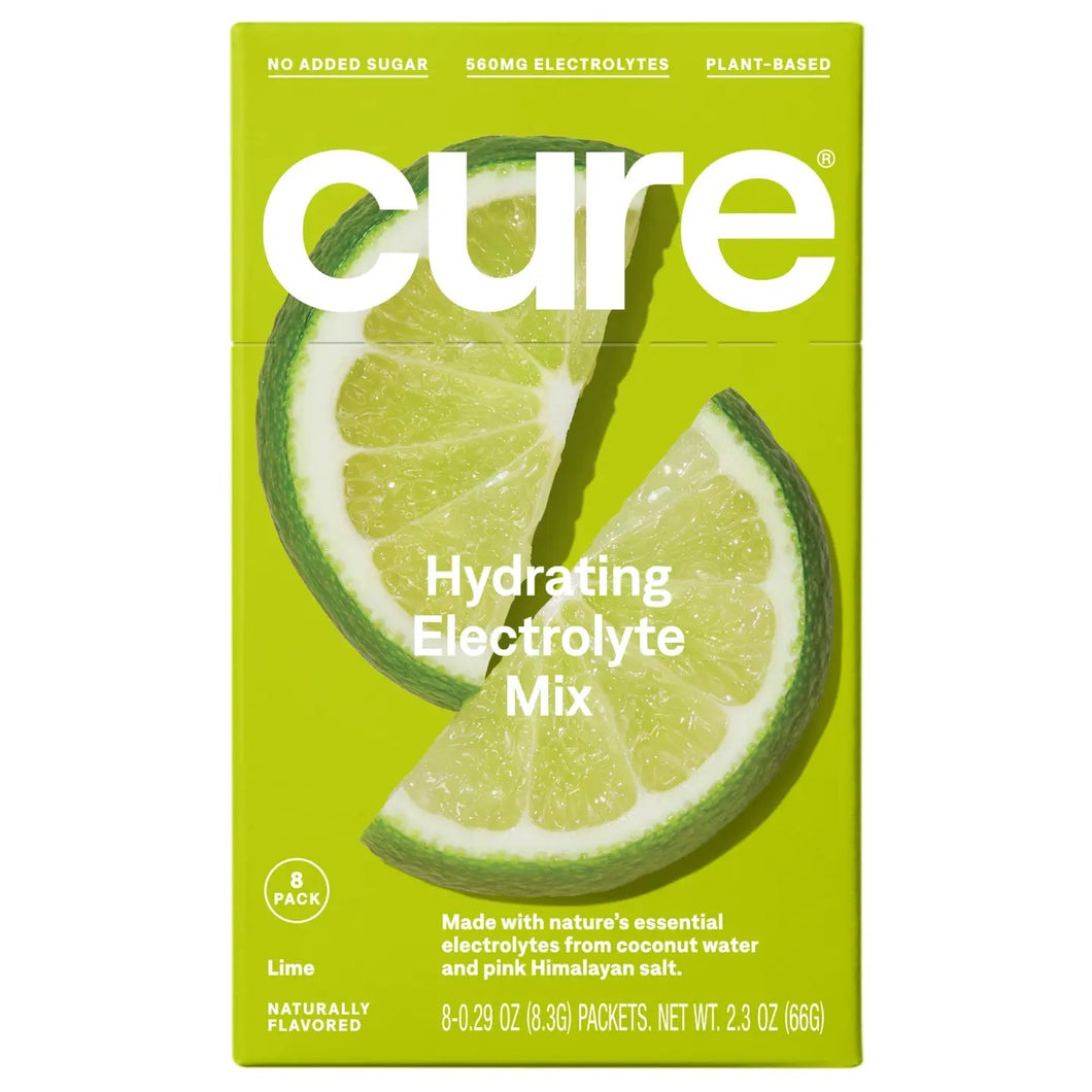 Cure Hydrating Electrolyte Drink Mix - Lime