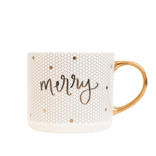 Load image into Gallery viewer, Sweet Water Decor Merry Tile Coffee Mug
