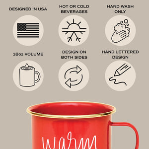 Sweet Water Decor Warm and Cozy Coffee Mug