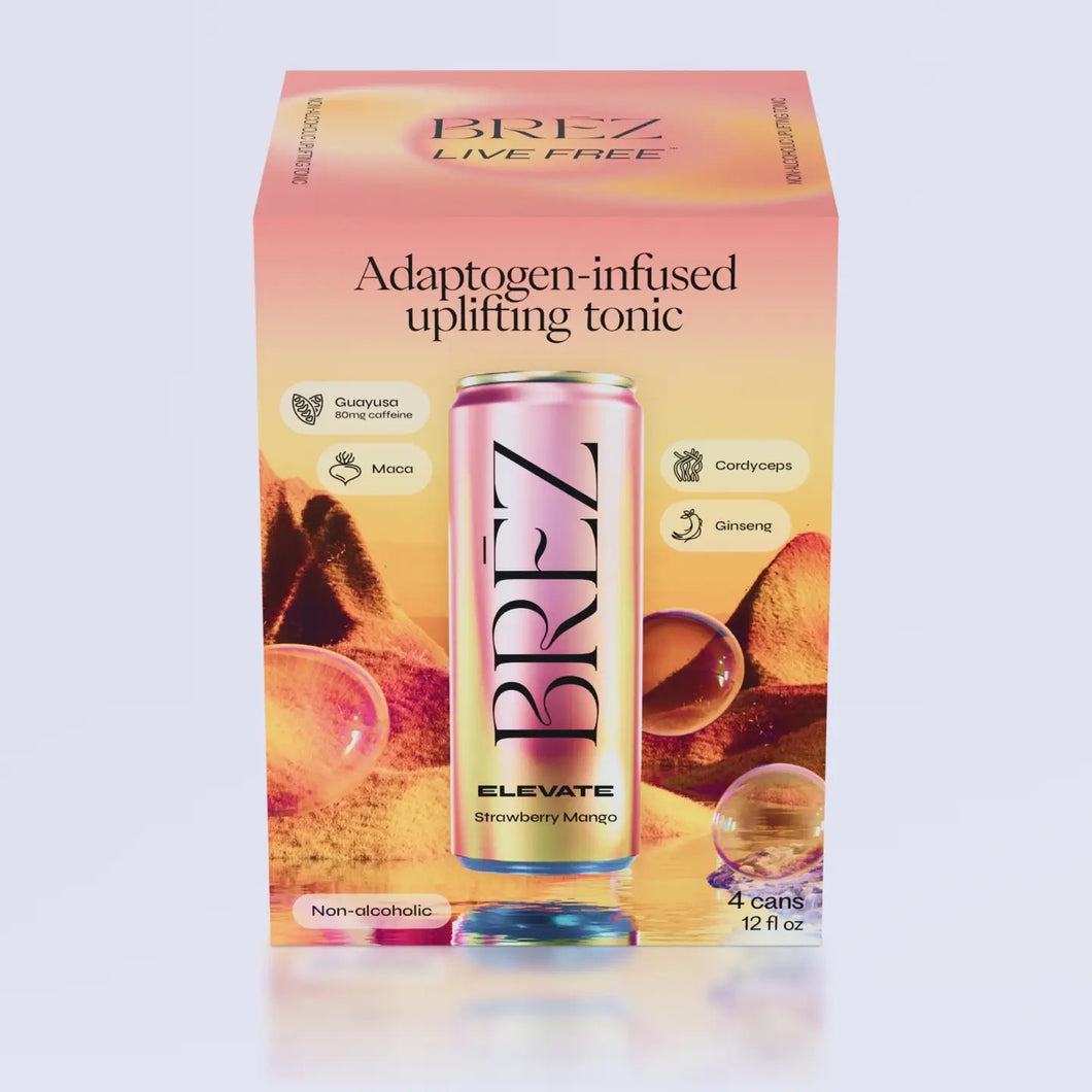 BRĒZ Elevate - Adaptogen Infused Social Tonic