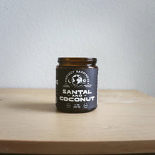 Load image into Gallery viewer, Project Happiness Santal and Coconut - 8 oz Soy Candle
