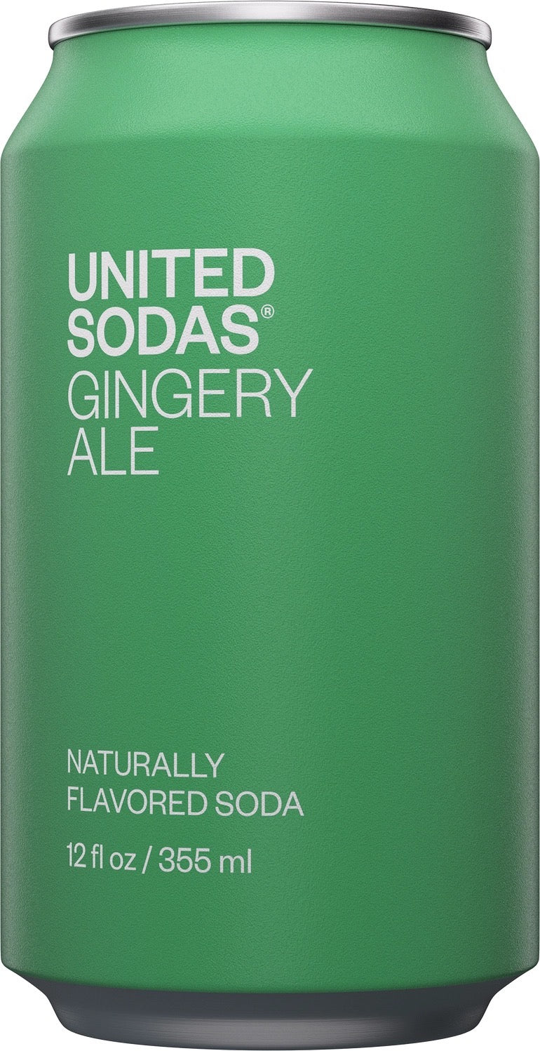 United Sodas Naturally Flavored - Gingery Ale
