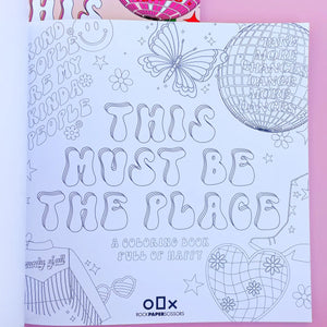 This Must Be the Place Coloring Book