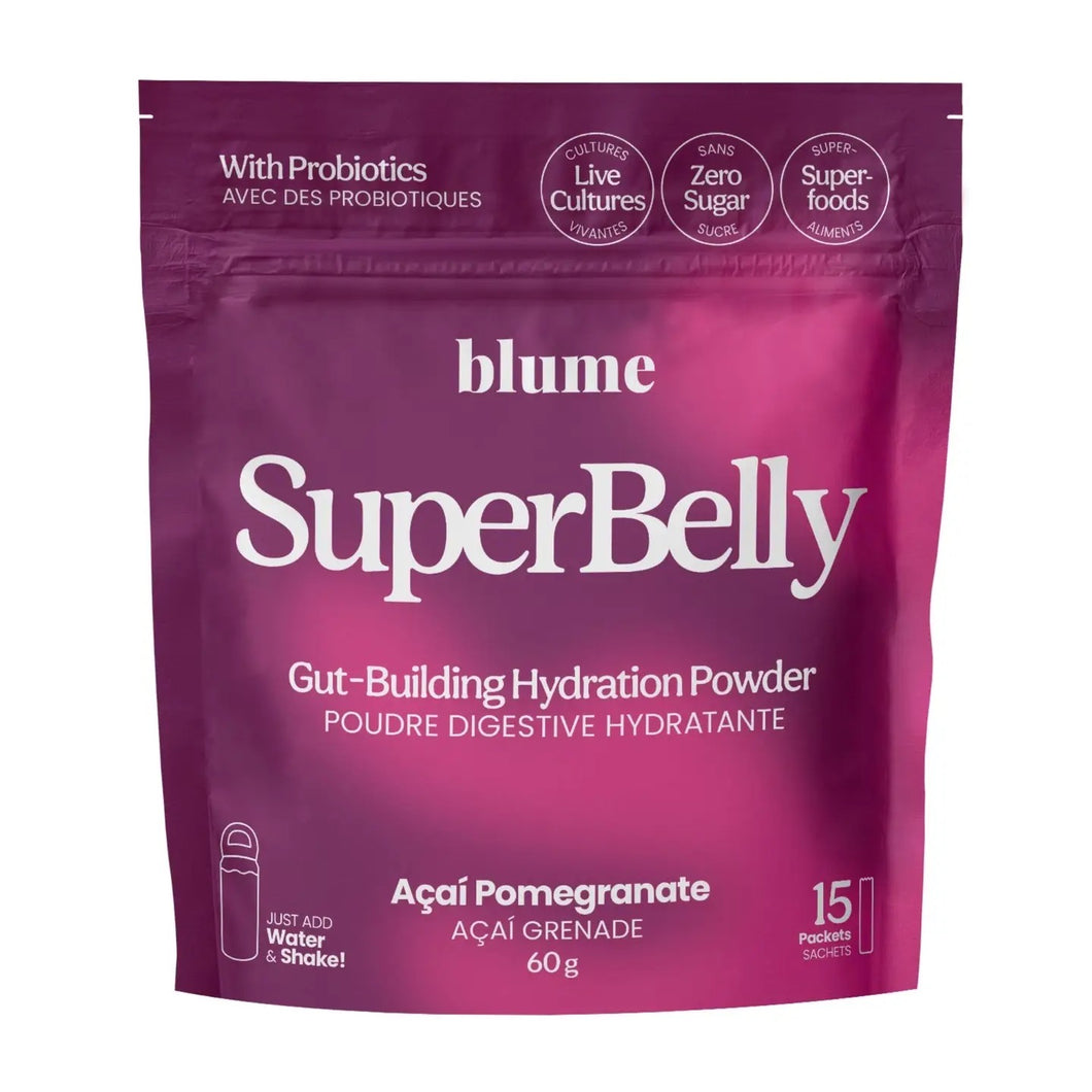 Blume Superbelly Hydration & Gut Mix, Açai Pomegranate