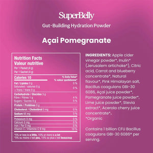 Blume Superbelly Hydration & Gut Mix, Açai Pomegranate