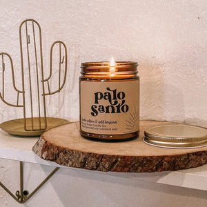 Poppy Rose Candle Co. Palo Santo