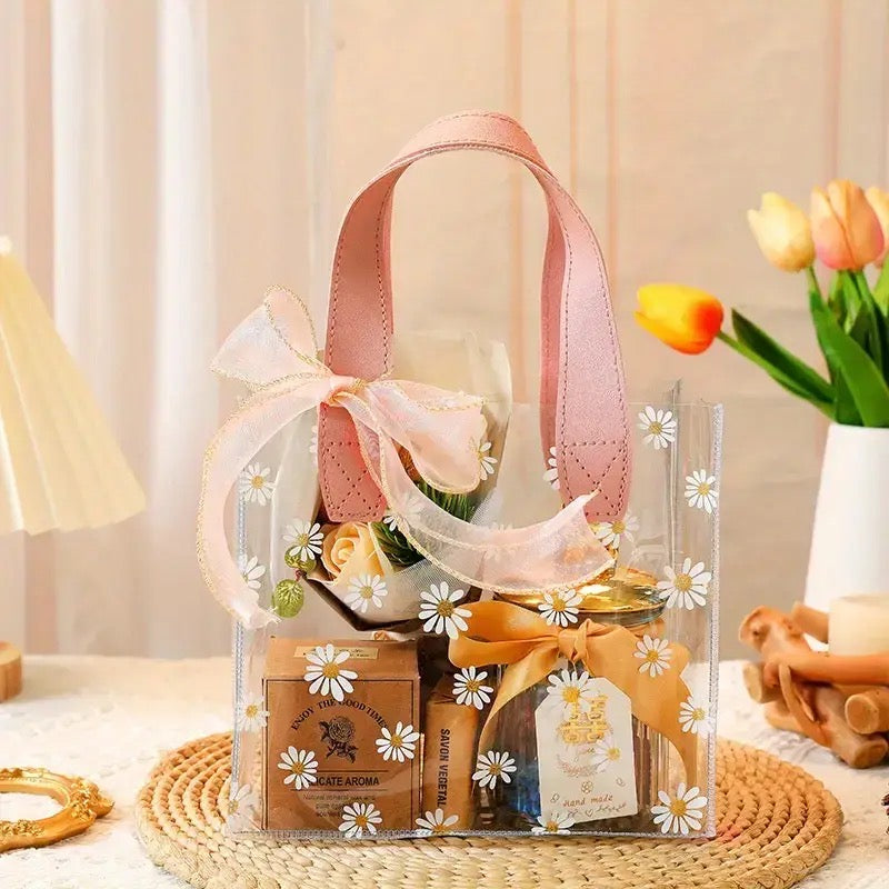 Flower Gift Bag with Handle