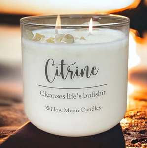 Willow Moon Candles - Citrine with Sass