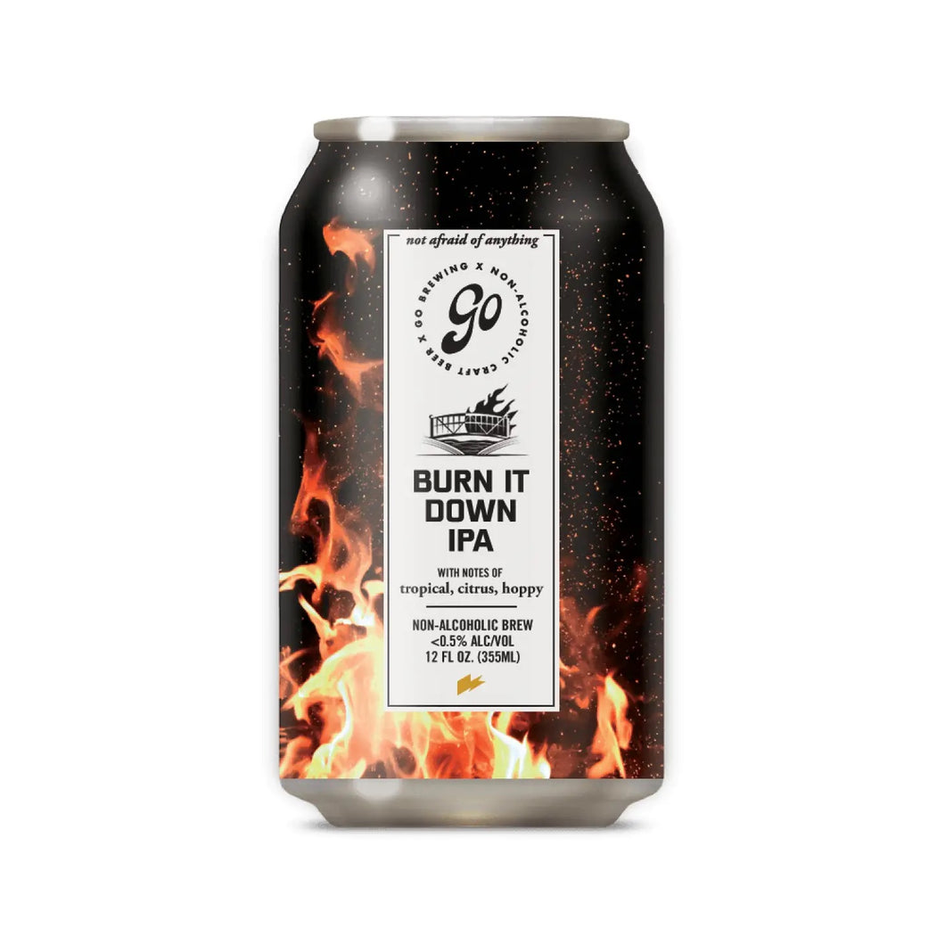 Go Brewing Burn It Down Carmel Malt & Tropical