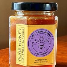 Load image into Gallery viewer, Mill Creek Apiary Pure Honey Lavender Infused
