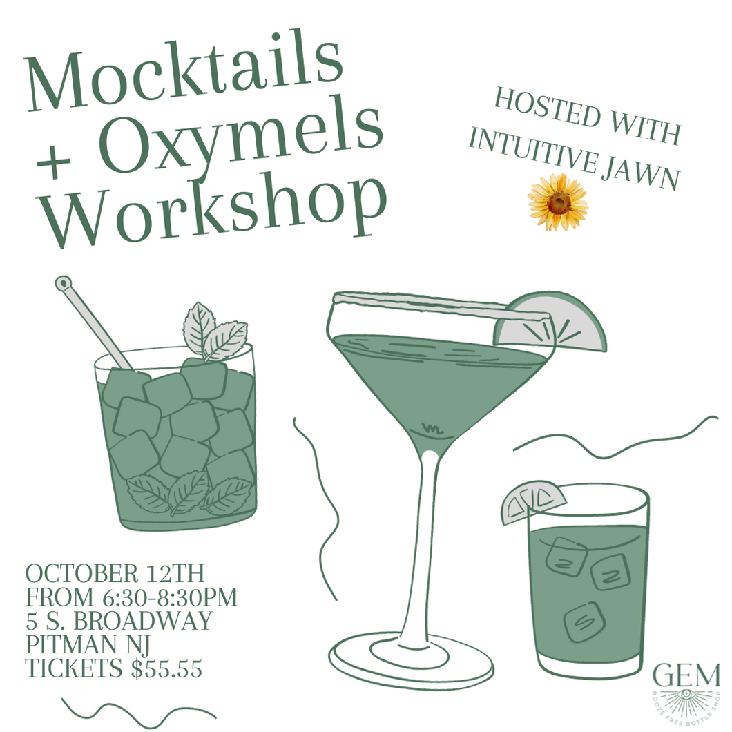 Mocktails + Oxymels - 10/12/23